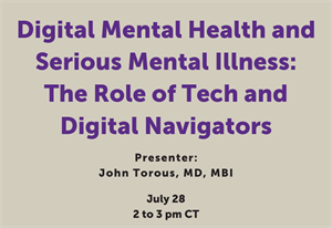 Menninger Clinic | Webinar to Highlight Role of Technology in Treating Serious Mental Illness