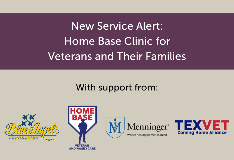 Menninger Clinic | Menninger Partners with National Nonprofit Home Base to Provide Mental Health Care to Veterans and Families